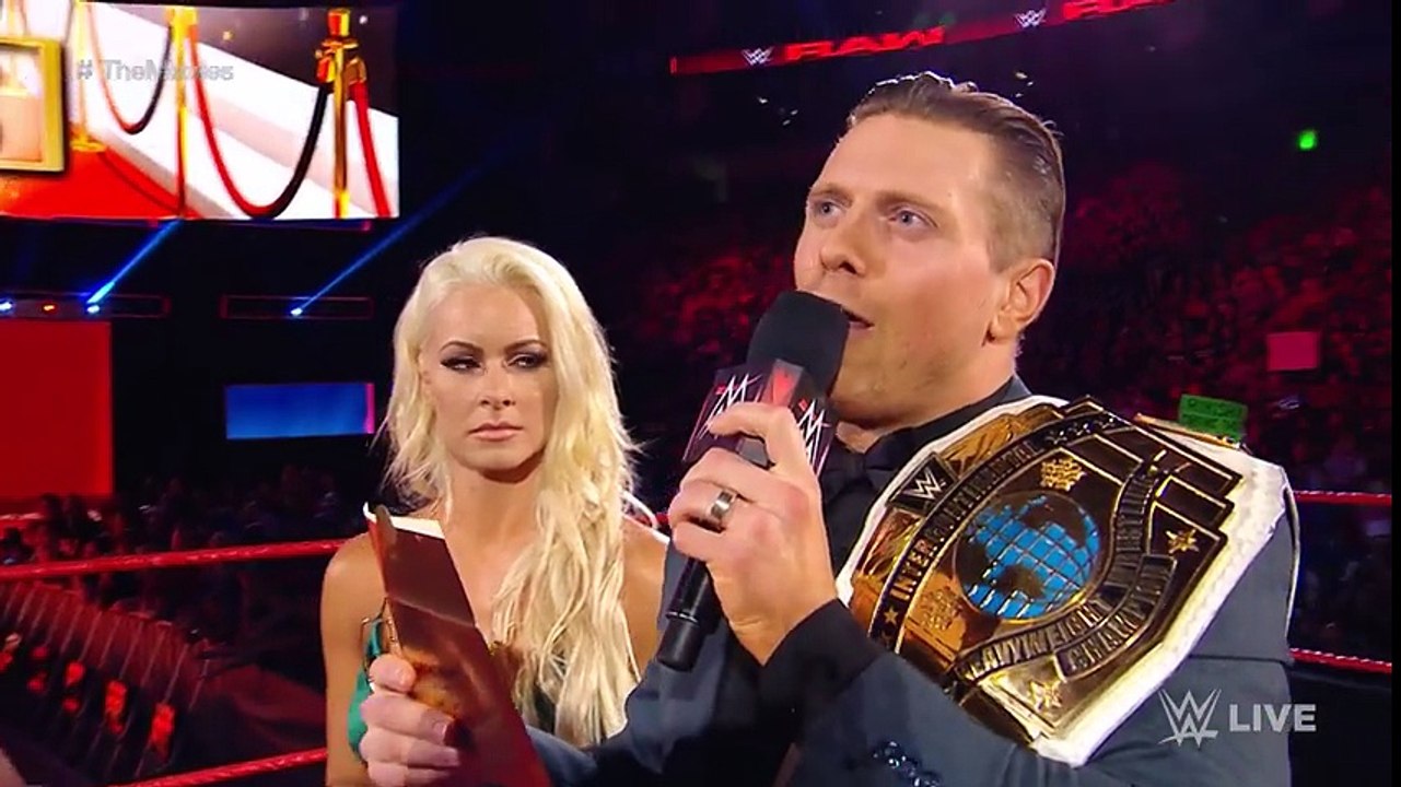 “Miz TV“ presents the first-annual “Mizzies“  Raw, July 10, 2017