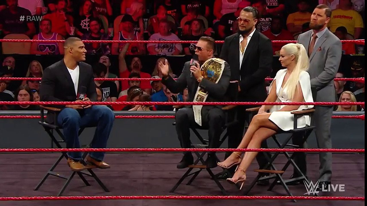 “Miz TV“ with special guest Jason Jordan  Raw, July 31, 2017