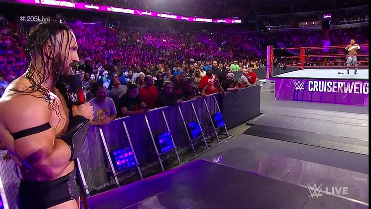 A fired-up Akira Tozawa wants a piece of Ariya Daivari  Raw, July 24, 2017