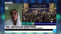Sanctions américaines : l''Iran dénonce une violation de l''accord nucléaire