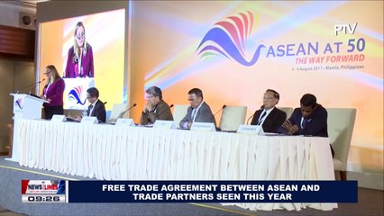 Free Trade Agreement between #ASEAN and trade partners seen this year