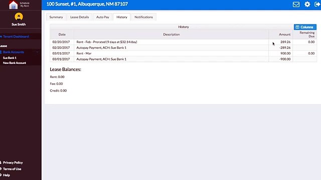 An Overview of Tenant Dashboard in Landlord Software