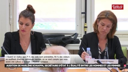 Audition de la secrétaire d'État à l'égalité entre les hommes et les femmes