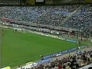 Weah Milan vs Verona 1996