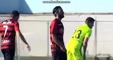 Ferhan Hasani Hits Crosbar - KF Shkendija 0-0 FK Trakai   03.08.2017