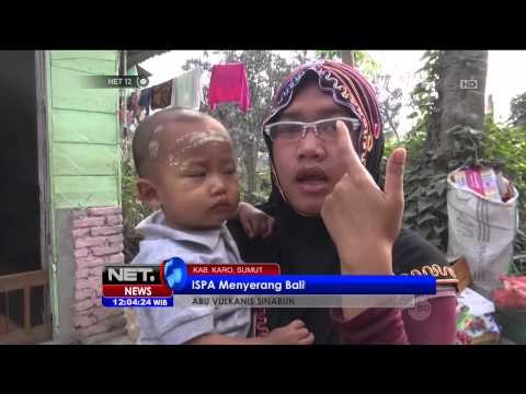Abu Vulkanis Sinabung Masih Menyelimuti Berastagi -NET12