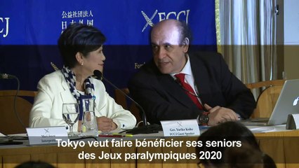 Tokyo veut faire bénéficier ses seniors des Jeux paralympiques