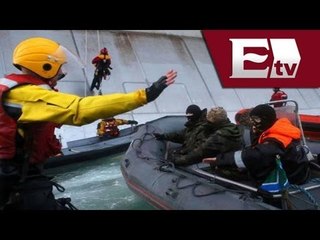 Arrestan a activistas de Greenpeace en Rusia/Global con Paola Barquet