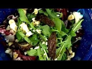 Cocinemos Juntos. Ensalada de radicchio, arúgula y queso feta