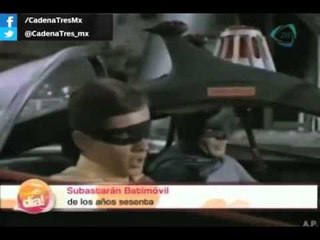 ¡Nuestro Día! A la venta el Batimóvil de la serie protagonizada por Adam West en los años 60