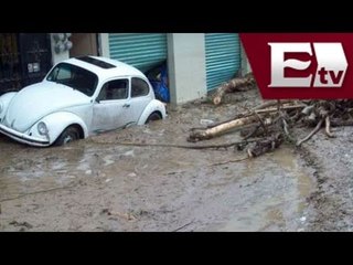Petatlán dañado por inundaciones /Titulares de la tarde con Mariana H. y Kimberly Armengol