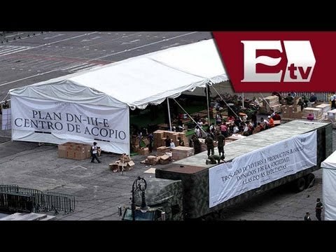 Mexicanos se unen y apoyan a los damnificados por las Tormentas Manuel e Ingrid