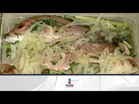Cocinemos Juntos. Huachinango navideño de la costa