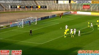 Saroka A. (Penalty) Goal HD - Din. Minsk (Blr) 1-0AEK Larnaca (Cyp) 03.08.2017