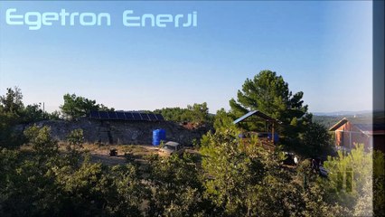 Çanakkale Ayvacık - 2.4kw/Sa Mppt Güneş Enerjisi Sistemi Egetron Enerji