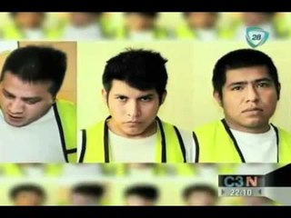 Caen integrantes de la mano con ojos