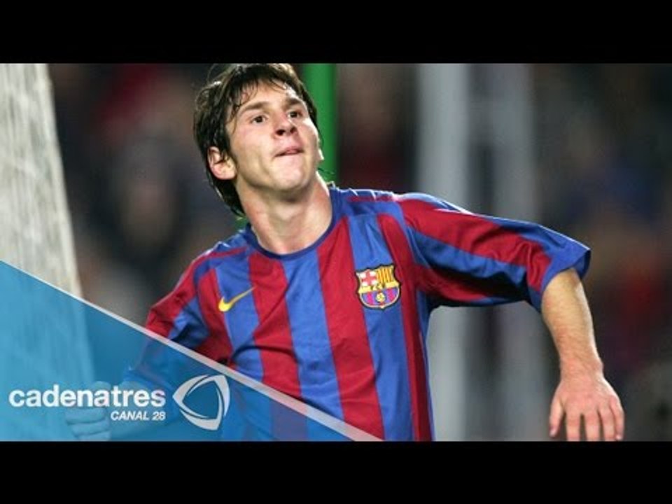 A 10 años del debut de Lionel Messi con el Barcelona