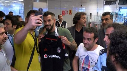 Beşiktaş'ın Yeni Transferi Negredo İstanbul'da