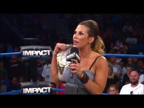 Velvet Sky has a Special Gift for Knockouts Champ Mickie James - June 13, 2013