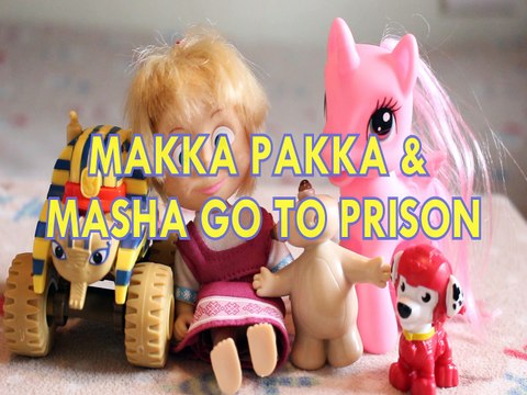 MAKKA PAKKA & MASHA GO TO PRISON SPHINX TRUCK MARSHALL MARCUS PRINCESS PONY Toys BABY Videos, IN THE NIGHT GARDEN , MAS