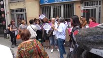 Eskişehir Kadınların Müftülük Önünde 'Nikah Kıyma' Protestosu
