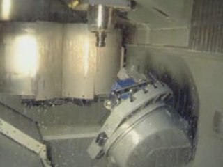 Phase d'usinage d'un piston TIM