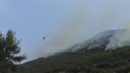 Zjarret në jug, avionë nga Greqia e Italia - Top Channel Albania - News - Lajme