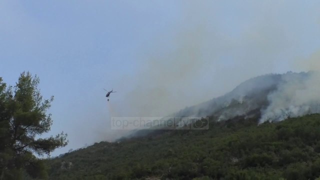 Zjarret në jug, avionë nga Greqia e Italia - Top Channel Albania - News - Lajme