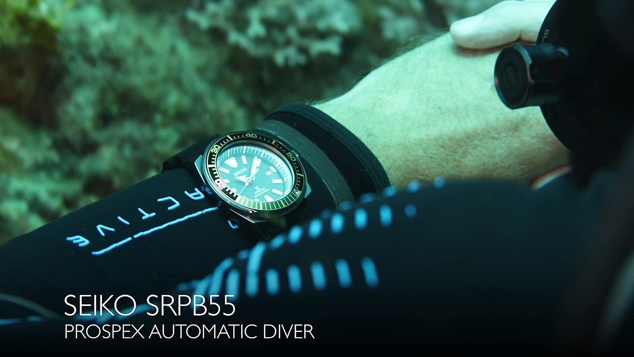 Seiko SRPB55 Automatic Dive Watch - video Dailymotion