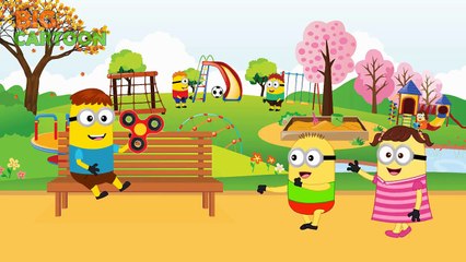 Minions Banana Baby Steals Fidget Spinner and Crying in Prison_ Finger Family So