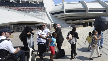 Montreal houses asylum seekers in Olympic Stadium