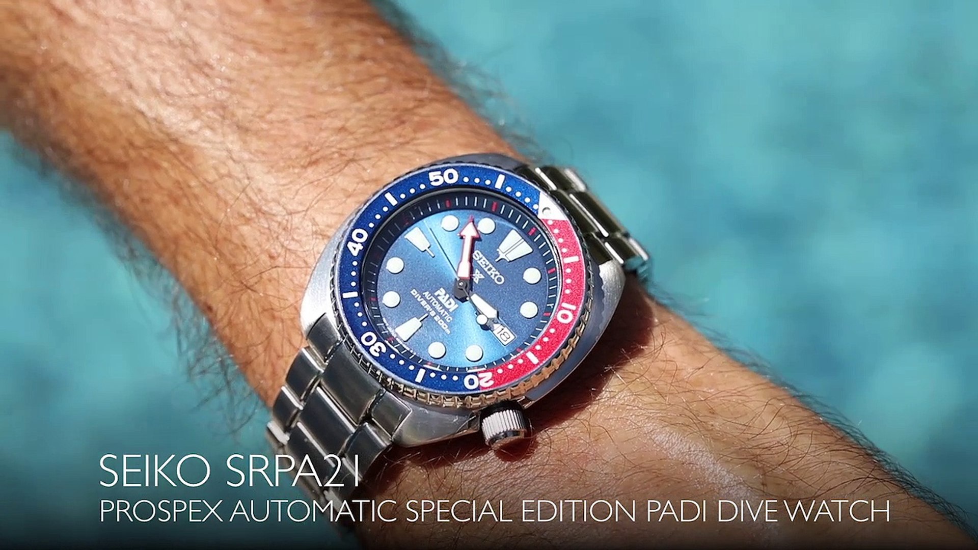 Seiko SRPA21 PADI Dive Watch - video Dailymotion
