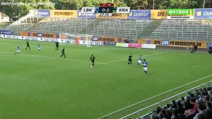 Mikkel Rygaard Jensen Goal HD - Lyngby 1 - 2 Krasnodar - 03.08.2017 (Full Replay)