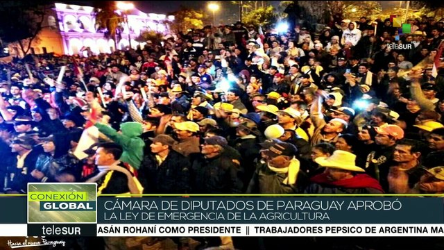 Paraguay: cámara de diputados aprueba Ley de Emergencia de Agricultura