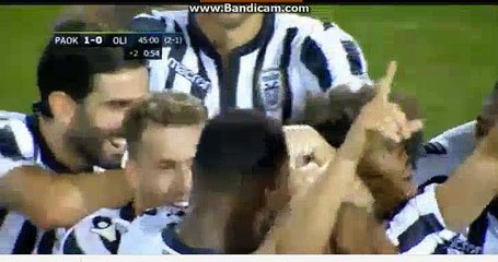 Gojko Cimirot Fantastic Goal - PAOK (Gre) 2-0 Olimpik Donetsk (Ukr) 03.08.2017 (Full Replay)