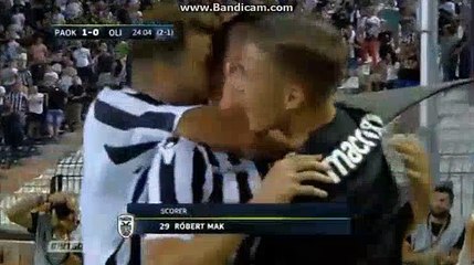 Robert Mak Goal PAOK (Gre) 1 - 0	 Olimpik Donetsk (Ukr) 03.08.2017
