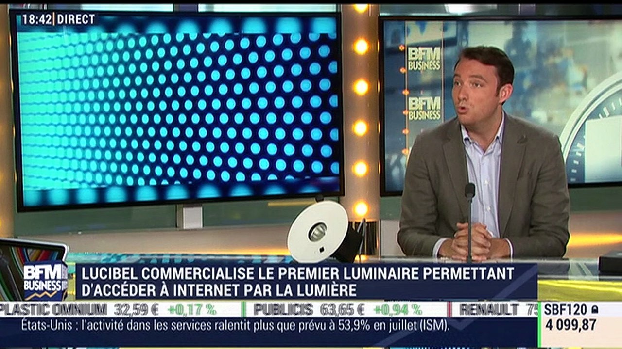 Lucibel commercialise la technologie Li-Fi - 03/08