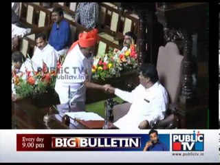 MES MLAs OATH TAKING IN MARATHI in KARNATAKA  ASSEMBLY