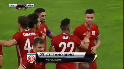 Stefano Bensi Goal HD - Fola (Lux)	1-0	Ostersunds (Swe) 03.08.2017