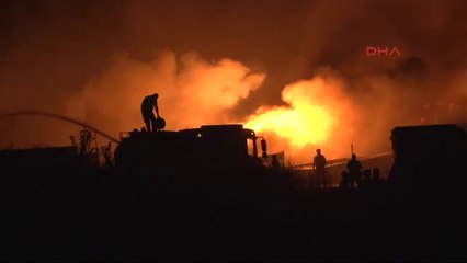 Ankara'da Kağıt Fabrikasında Yangın