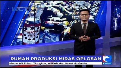 Download Video: Gerebek Rumah Produksi Miras Oplosan