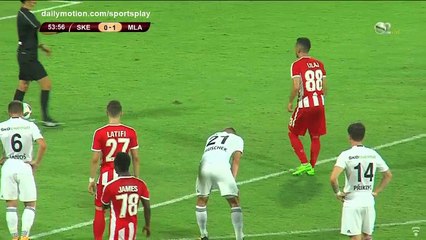 Sabien Lilaj penalty Goal HD - Skenderbeu 1 - 1 Mlada Boleslav - 03.08.2017 (Full Replay)
