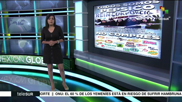 Empleados despedidos por PepsiCo hoy marchan en Buenos Aires