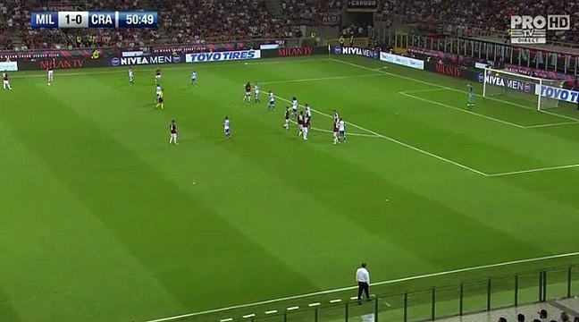 AC Milan (Ita)	2-0	CS U. Craiova (Rou) 03.08.2017 Patrick Cutrone GOAL AC Milan (Ita) 2-0 CS U. Craiova (Rou) 03.08.2017