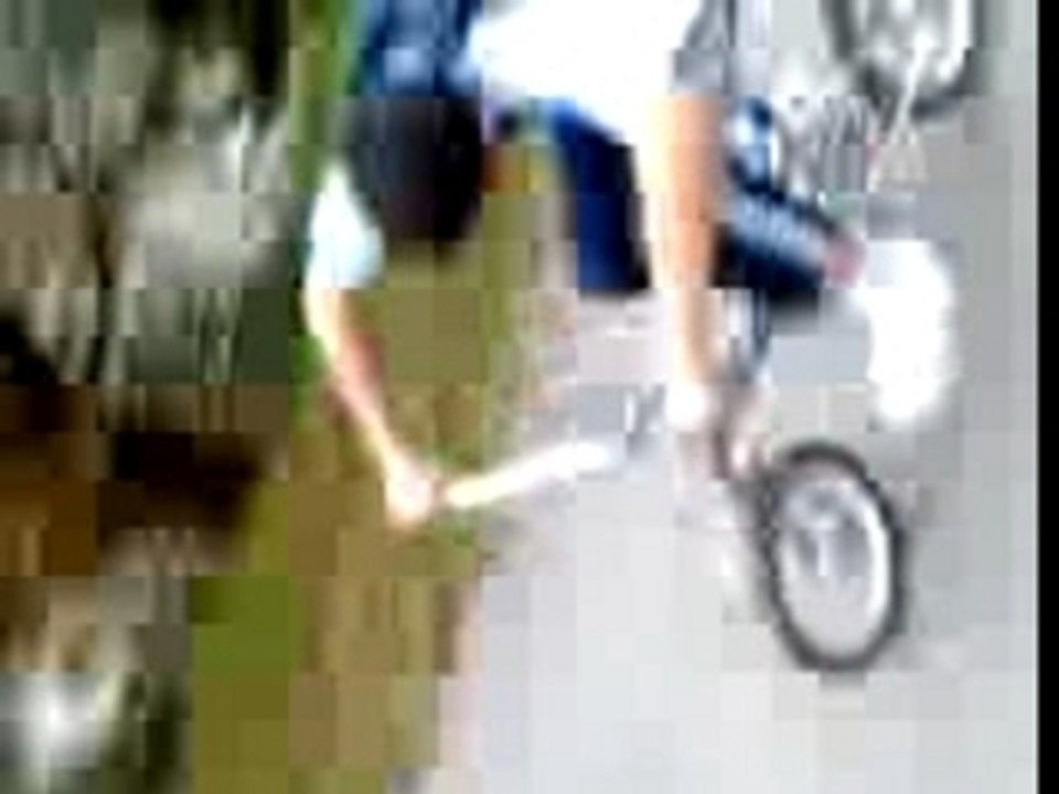 désante en bmx