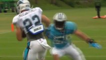 Christian McCaffrey Jukes Luke Kuechy Out of His Cleats