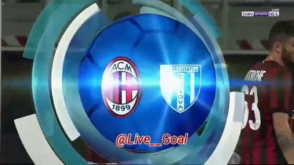 أهداف مباراة الميلان و كرايوفا 03.08.208