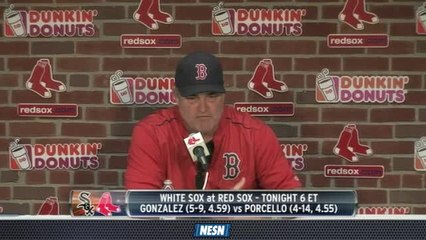 NESN Live: John Farrell Compares Yoan Moncada, Rafael Devers&apos; Rise To Majors