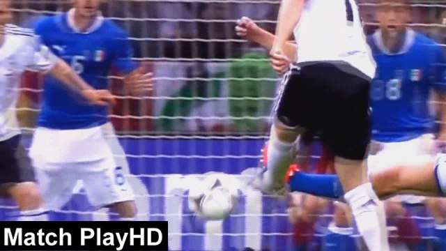 Italy vs Germany 2-1 - Euro 2012 -All Goals & Highlights HD