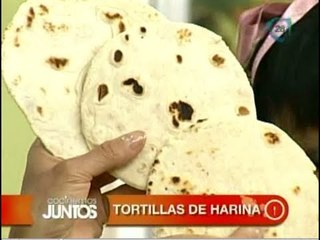 Tortillas de harina. Cocinemos Juntos
